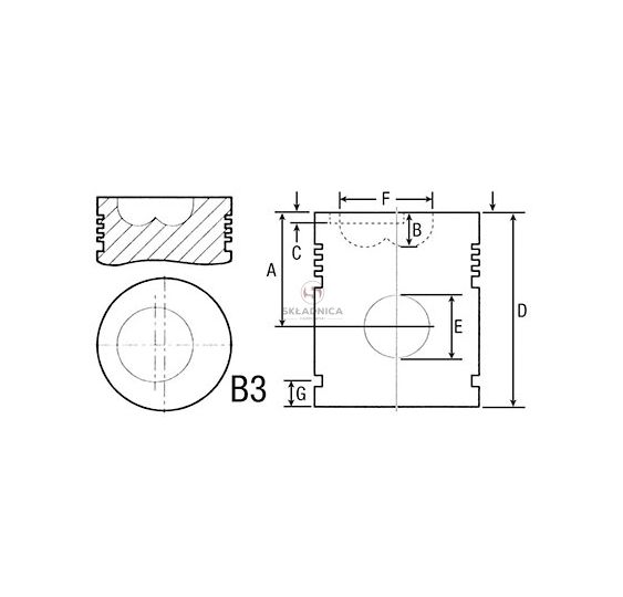 TŁOK PERKINS    94,30  3P  B1 [CXP049]