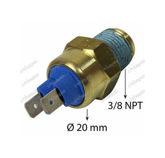 CZUJNIK TEMP. WODY 3/8" BSPT  -DWA PINY [CXP622]