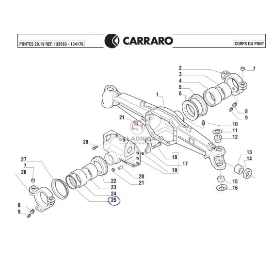 ORING 126.72 x 1.78 mm [CYC051]