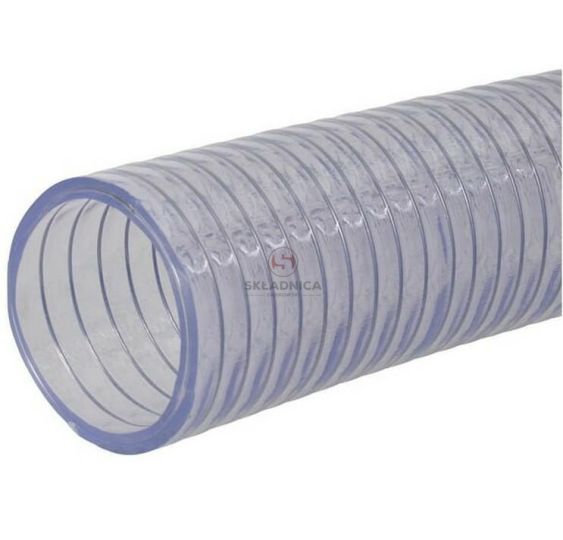 PRZEWÓD MLECZNY PCW ZE ZBROJENIEM 1 1/4" [DB019]