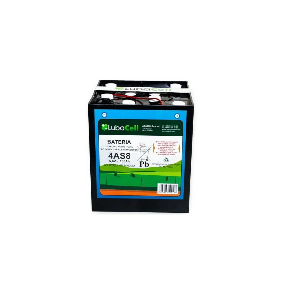 BATERIA DUŻA OBUDOWA  4AS8 135 AH 5,6 [DPE040]