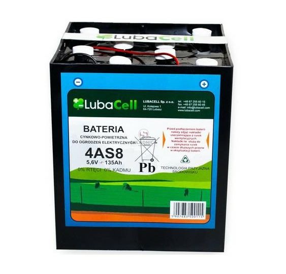 BATERIA DUŻA OBUDOWA  4AS8 135 AH 5,6 [DPE040]