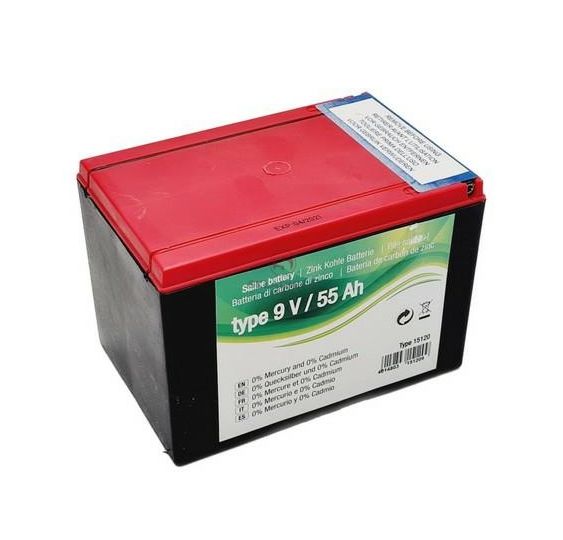 BATERIA MAŁA OBUDOWA 9V/55AH STANDARD [DPE041]