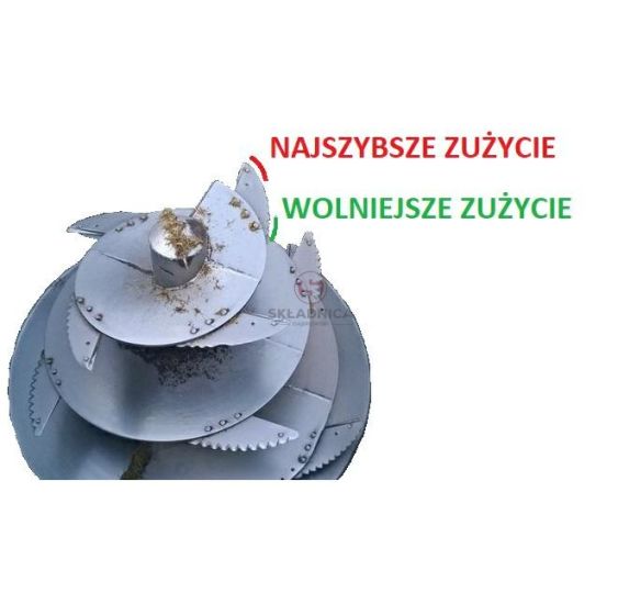 NÓŻ DO PASZOWOZU 560*215 FI-22 UNIW. DUO [DPN001-c]