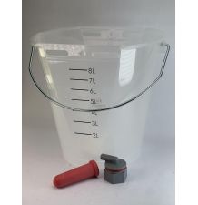 Wiadro do pojenia cieląt z zaworem [DWC011290]