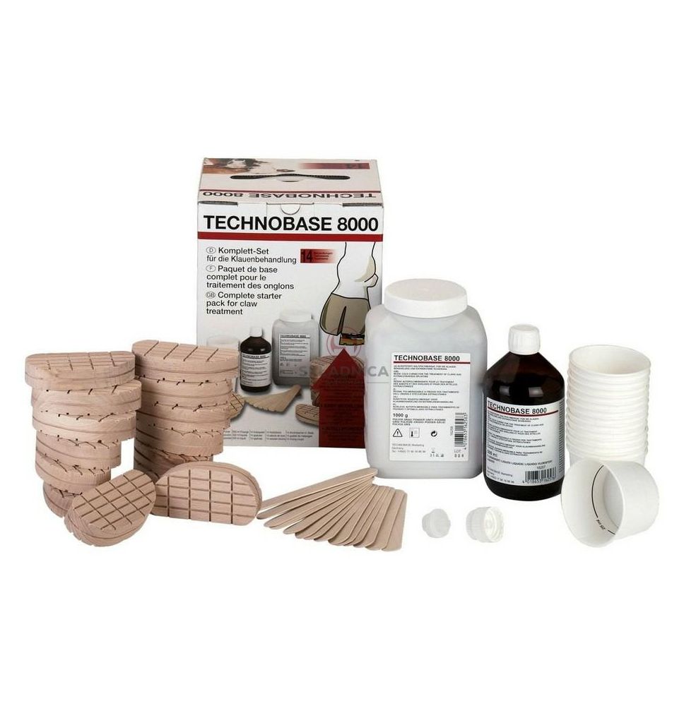 Zestaw do leczenia racic Technobase 8000 [DWC013211]