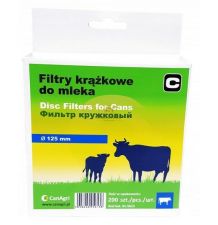 Filtr krążkowy do mleka, śr. 125 mm,     [DWC015603]