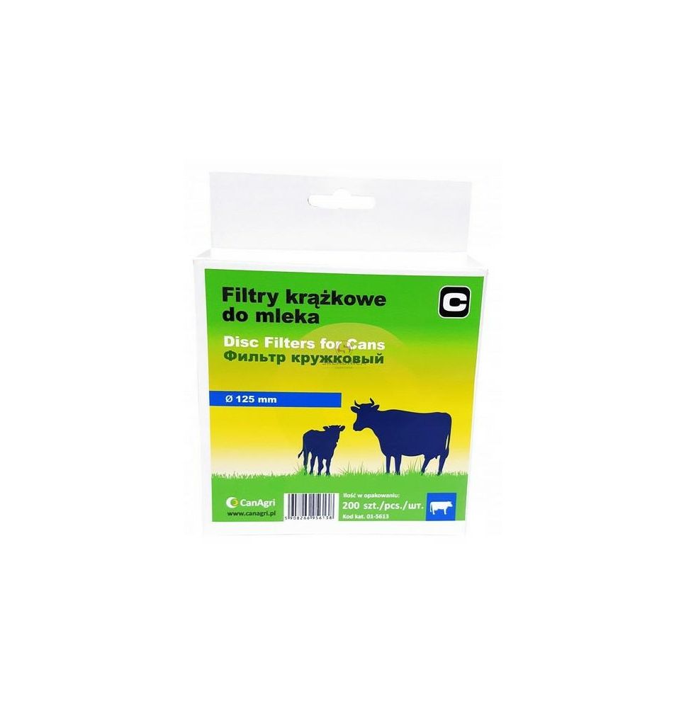 Filtr krążkowy do mleka, śr. 125 mm,     [DWC015603]
