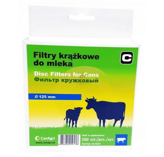 Filtr krążkowy do mleka, śr. 125 mm,     [DWC015603]