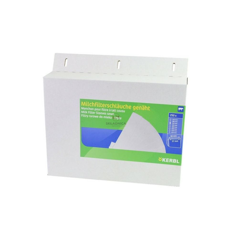 Filtr rurowy do mleka, 320 x 57 mm, 250 [DWC015665]