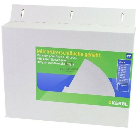 Filtr rurowy do mleka, 320 x 57 mm, 250 [DWC015665]