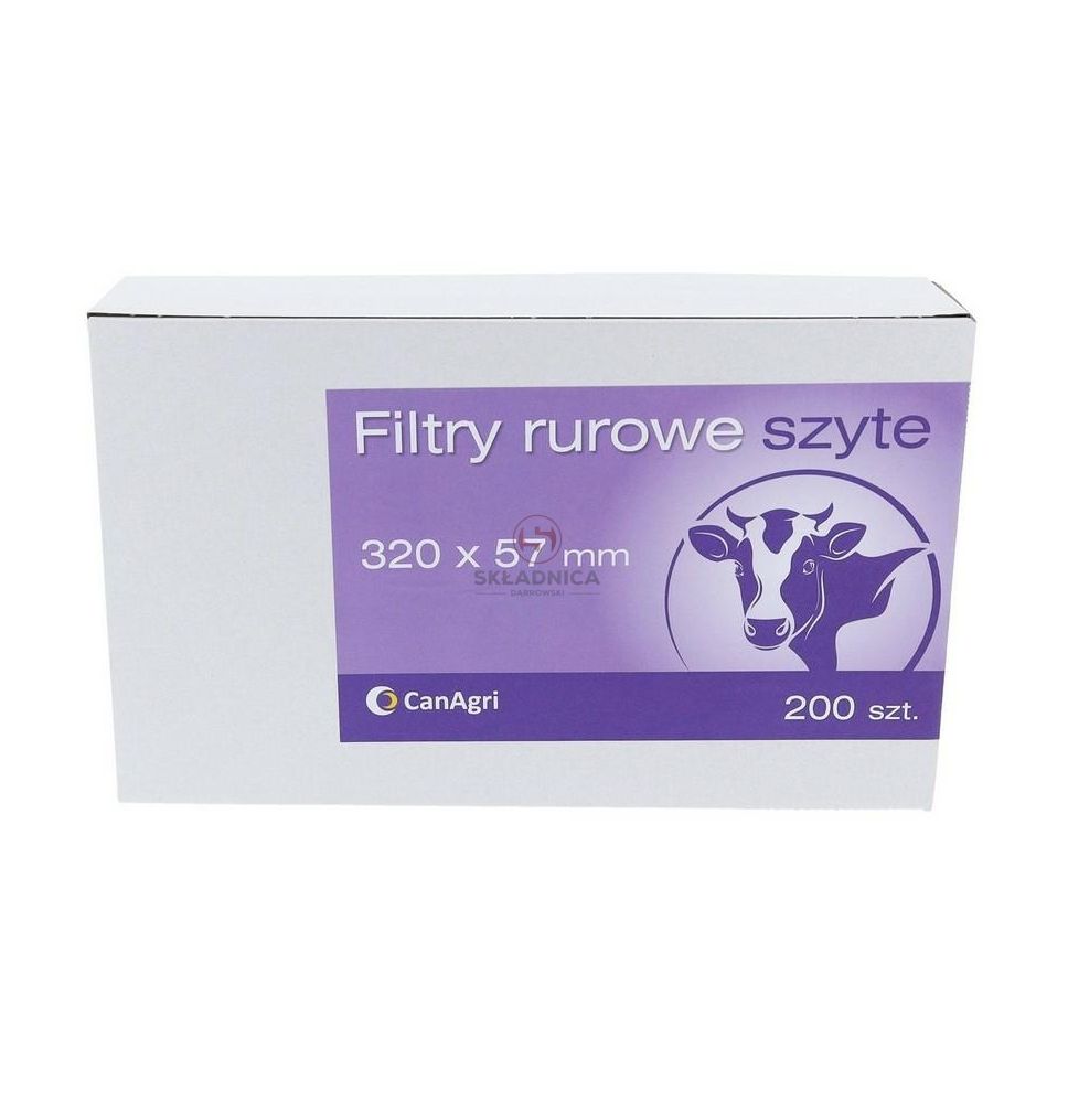 Filtr rurowy do mleka, 320 x 57 mm, 200 [DWC016007]
