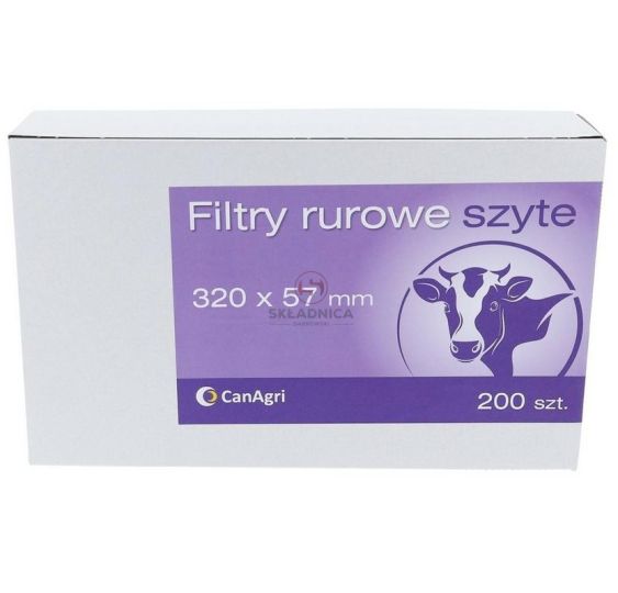 Filtr rurowy do mleka, 320 x 57 mm, 200 [DWC016007]