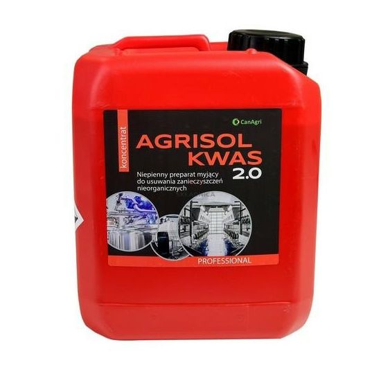 Kwaśny preparat myjący Agrisol Kwas 2.0, [DWC016145]