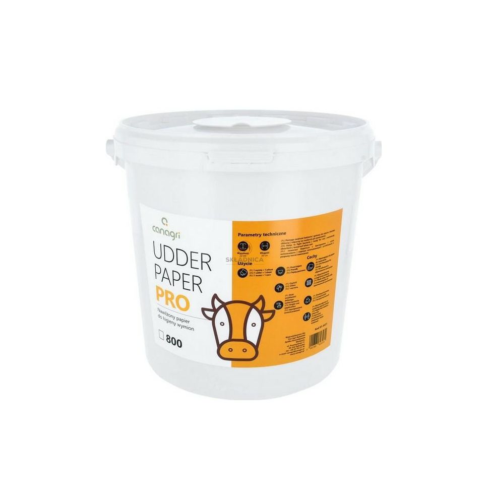 Papier do wymion w wiadrze Udder Paper   [DWC016411]