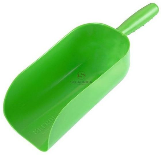 Łopatka do paszy, 2000 g, jasny zielony, [DWC105141]