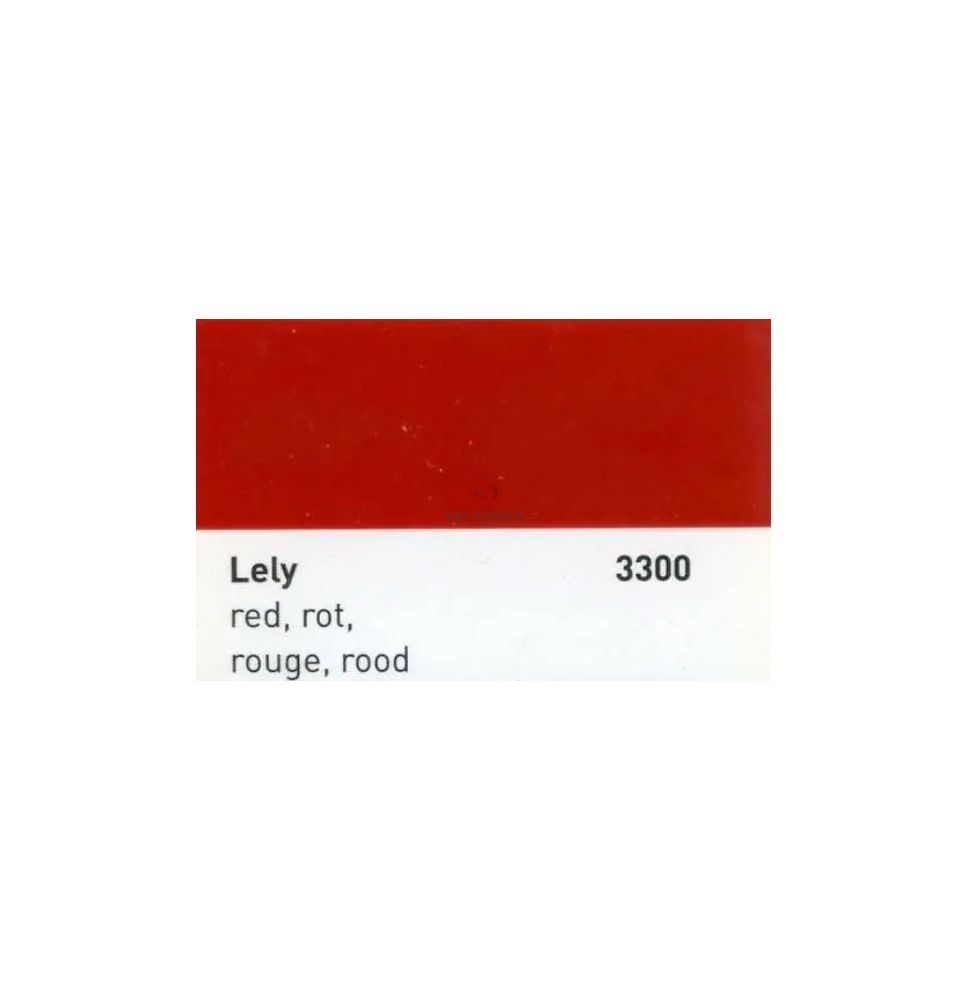 FARBA LELY CZERWONA  1 L [F10101]