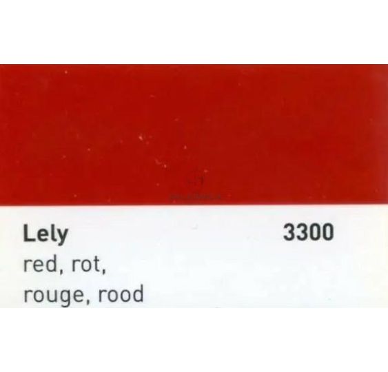 FARBA LELY CZERWONA  1 L [F10101]