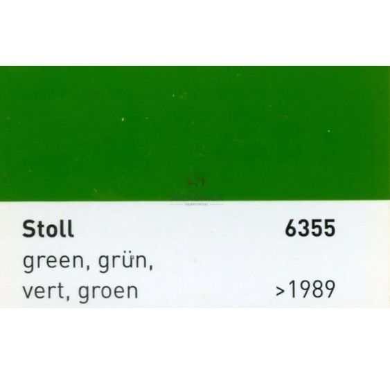 FARBA STOLL ZIELONA    PO 1989 ROKU    1 [F15604]