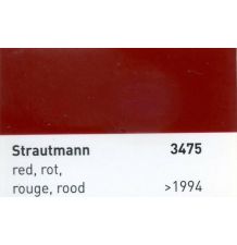 FARBA STRAUTMANN CZERWONA    PO 1994 ROK [F15702]