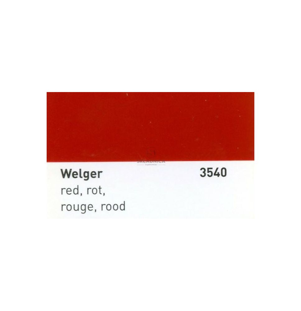 FARBA WELGER CZERWONA   1 L [F18101]