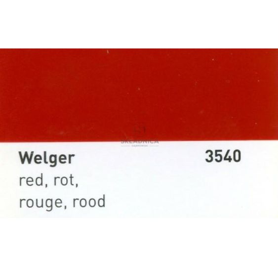 FARBA WELGER CZERWONA   1 L [F18101]