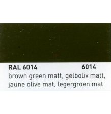 FARBA RAL 6014 OLIWKOWY MATOWY 1L [F18807]