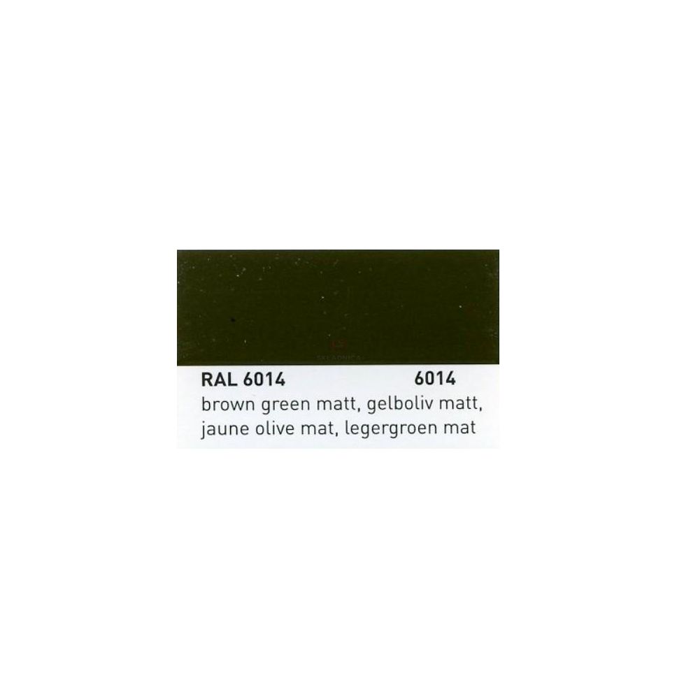 FARBA RAL 6014 OLIWKOWY MATOWY 1L [F18807]