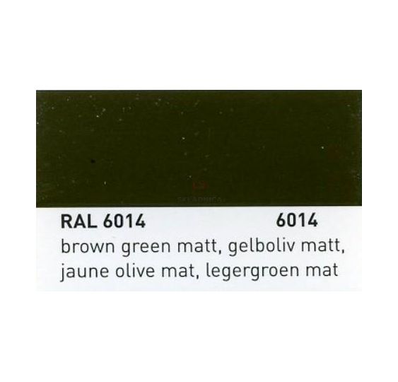 FARBA RAL 6014 OLIWKOWY MATOWY 1L [F18807]