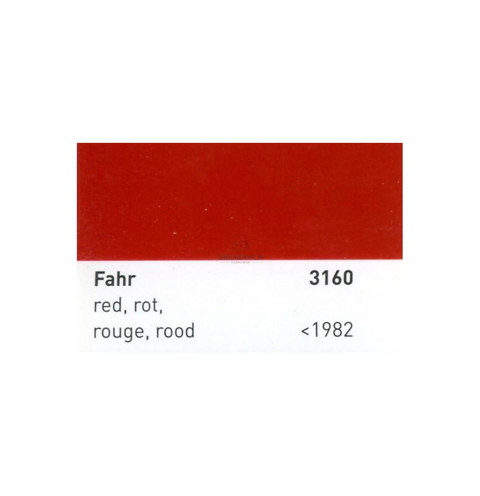 FARBA FAHR  CZERWONY    DO 1982 ROKU [F4502]