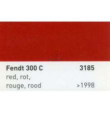FARBA FENDT 300 C  CZERWONA    PO 1998 R [F4704]