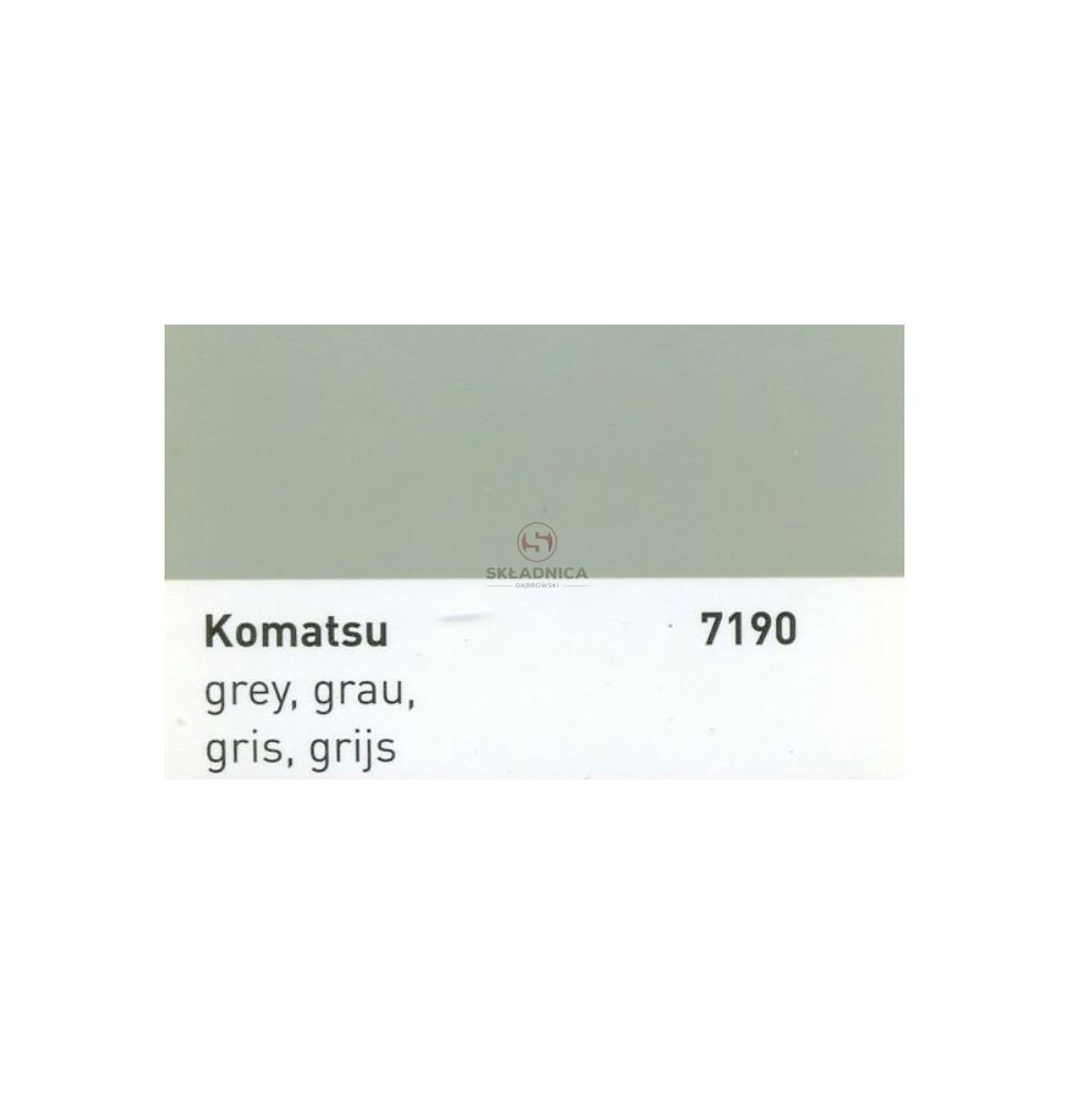 FARBA KOMATSU SZARY  1 L [F9201]