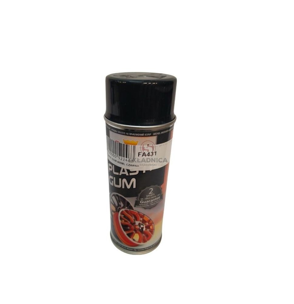 PLASTIC GUM 400ML CZARNA [FA431]