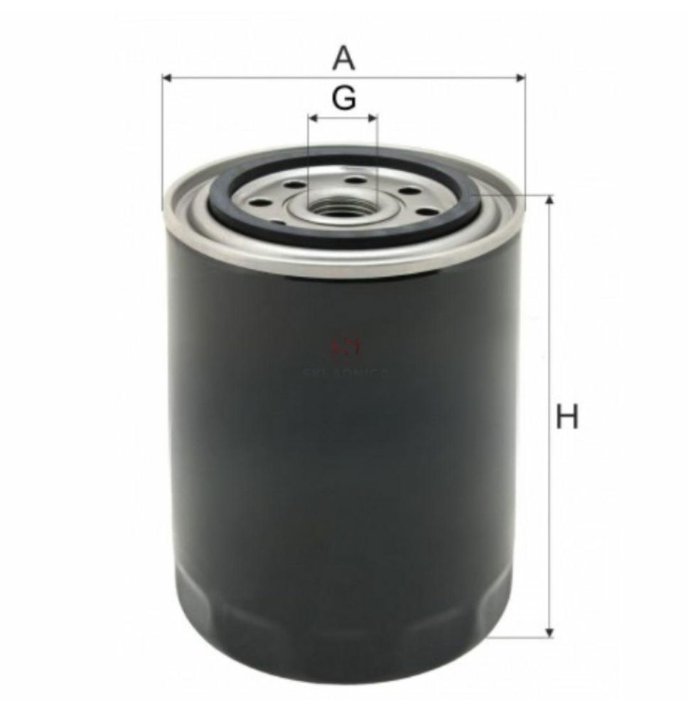 FILTR OLEJU   3/4"-16UN   H-135  FI-95/U [FI000011]