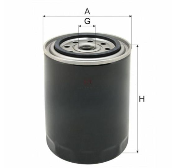 FILTR OLEJU   3/4"-16UN   H-135  FI-95/U [FI000011]