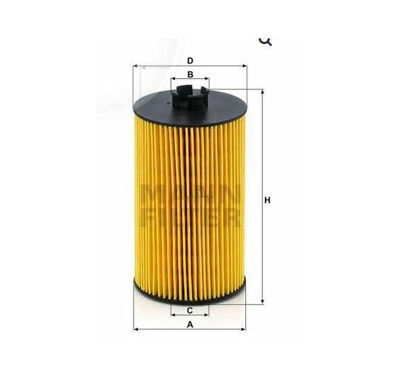 WKŁAD FILTRA OLEJU   L-148* 83  MANN     [FI2149]