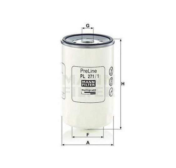 FILTR PALIWA    1"-14UN   H-185  FI-110 [FI510107]