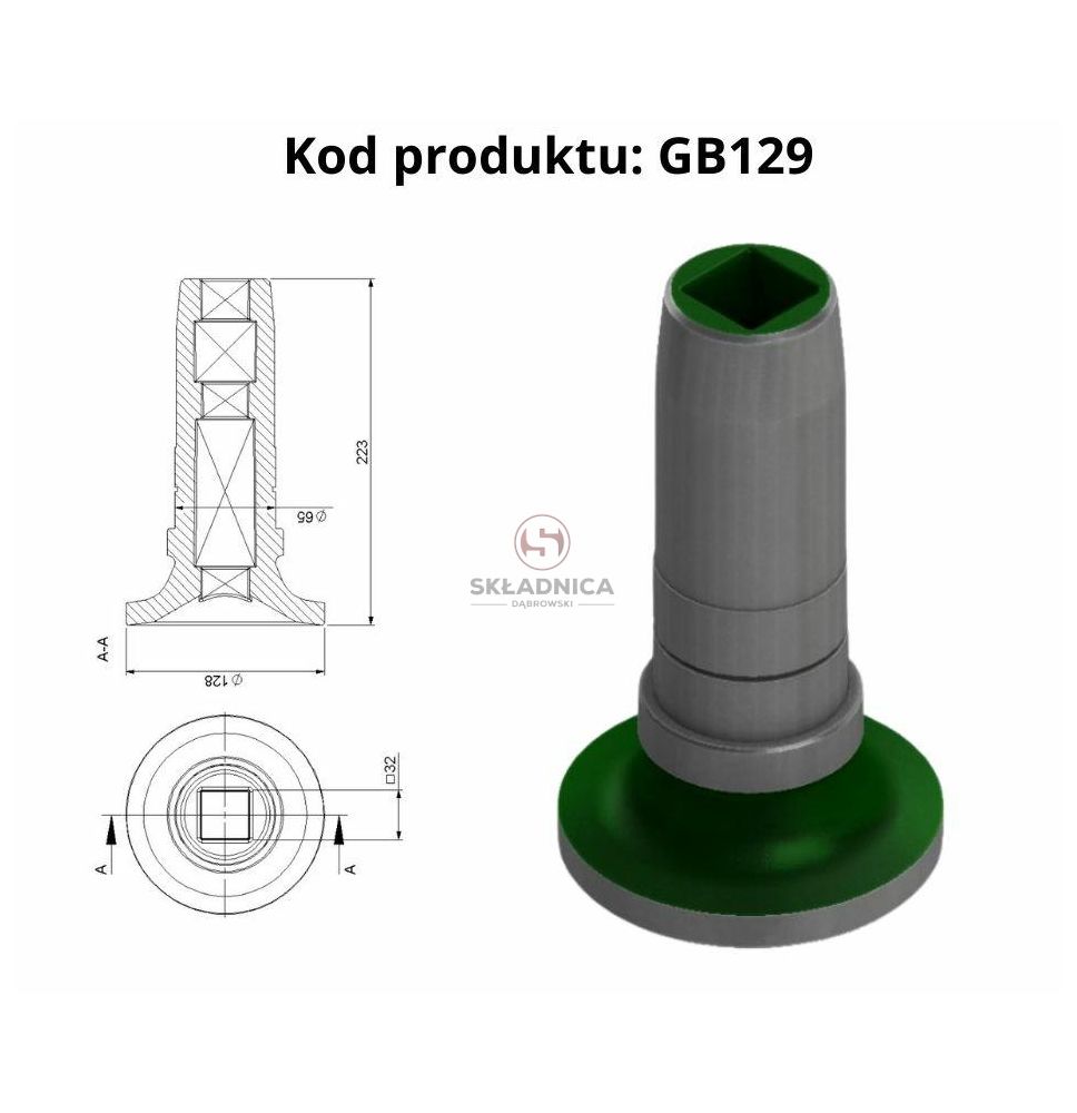 TULEJA ŁOŻYSKA [GB129]