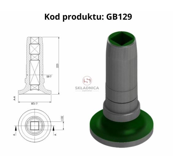 TULEJA ŁOŻYSKA [GB129]