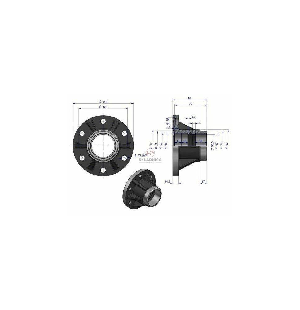 PIASTA AGREGATU RADPOL [GB150]