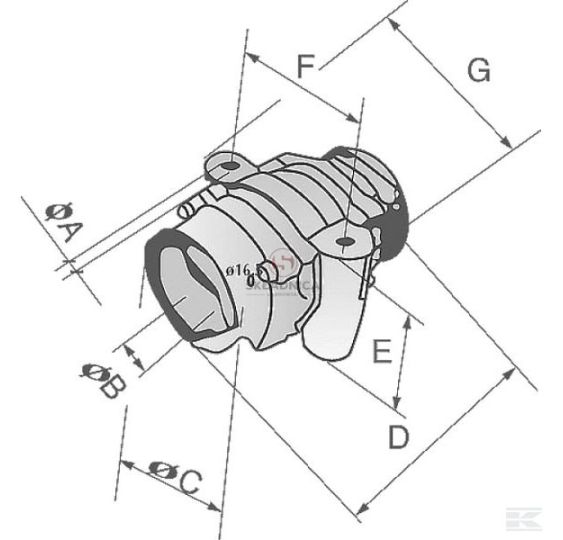 ŁOŻYSKO KPL.40X40  160MM [GBU012]