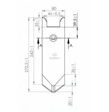 DŁUTO GARDZIELI HORSCH 80*12 [GKH001-A]