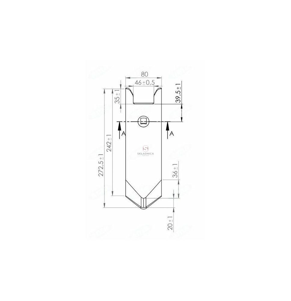 DŁUTO GARDZIELI HORSCH 80*12 [GKH001-A]