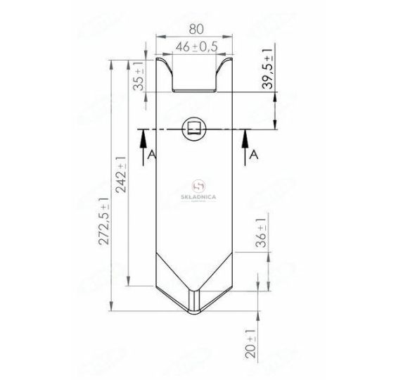 DŁUTO GARDZIELI HORSCH 80*12 [GKH001-A]