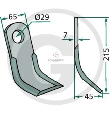 NÓŻ BIJAKOWY TAARUP [GMT001]