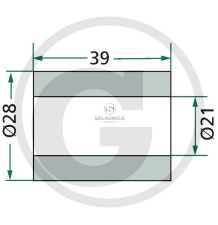 TULEJKA NOŻA TAARUP [GMT002]