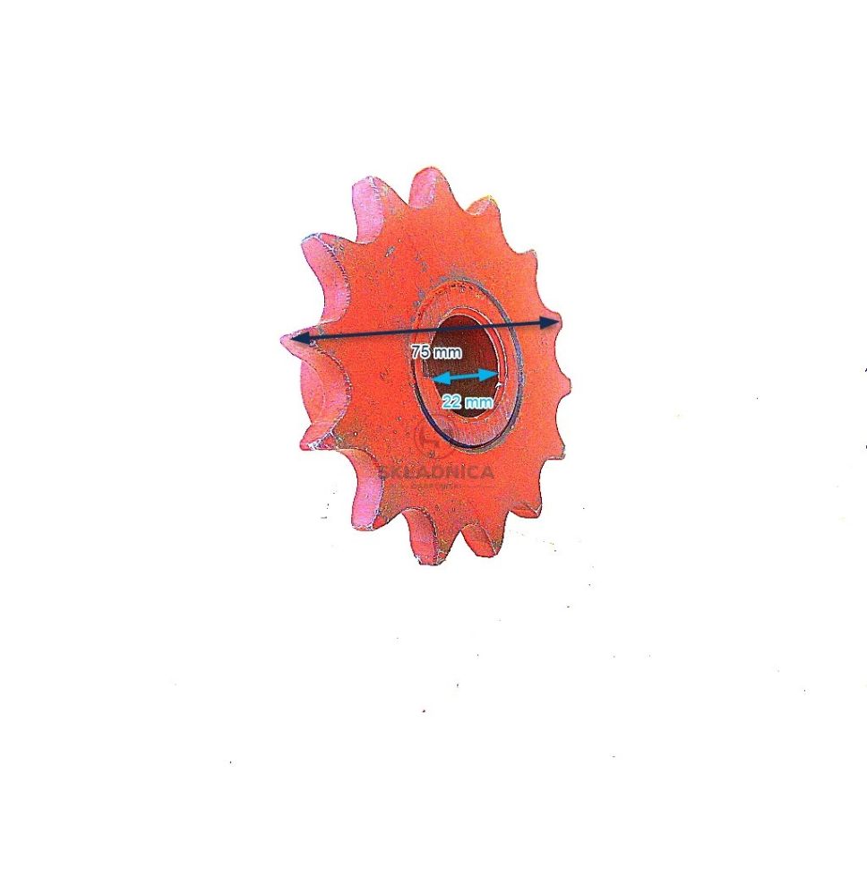 KOŁO ŁAŃCUCH.  5/8" 10B-1  Z-14 FI 20 [GS033]