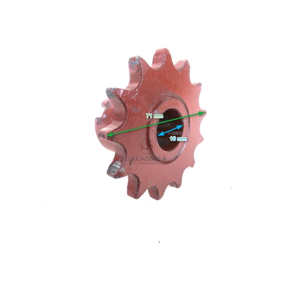 KOŁO ŁAŃCUCH.  5/8" 10B-1  Z-13    MAZUR [GS084]