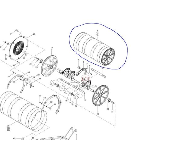 BĘBEN WYSIEWAJĄCY KPL. FI-5.5MM [GSA205]