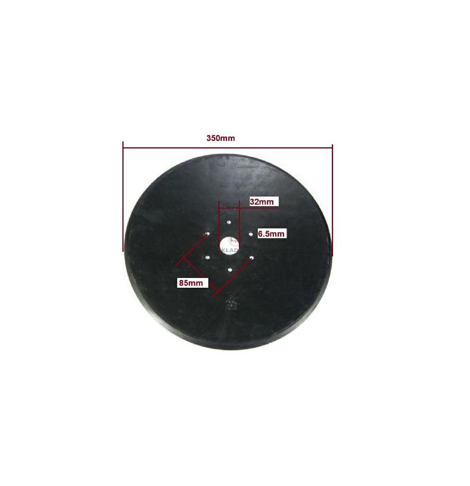 TALERZ  350  6-OTW. [GSM018]